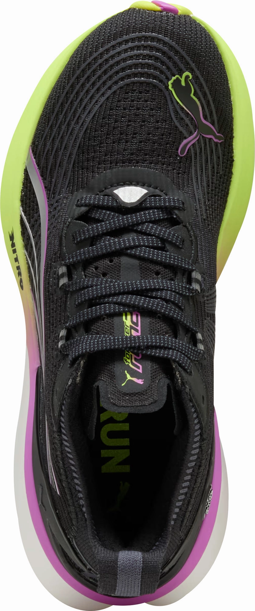 Puma ForeverRun Nitro 2 Womens Running Shoes - Black Cozy Footwear