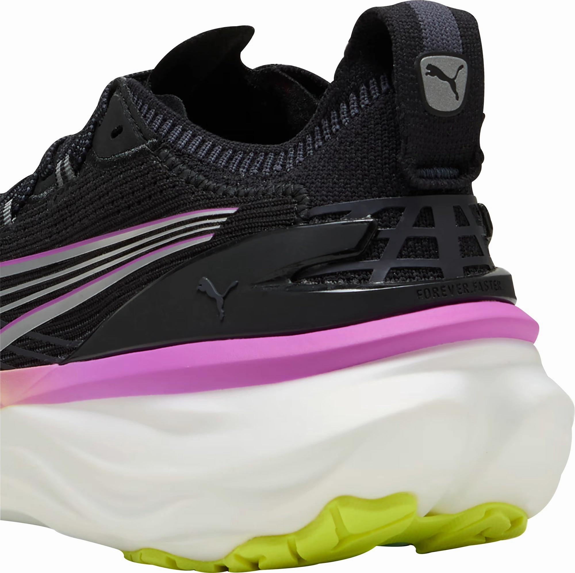 Puma ForeverRun Nitro 2 Womens Running Shoes - Black Cozy Footwear
