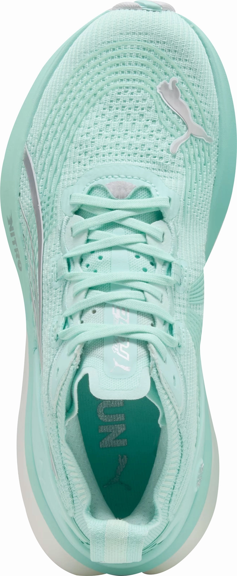Puma ForeverRun Nitro 2 Womens Running Shoes - Green Performance Fit Sneakers