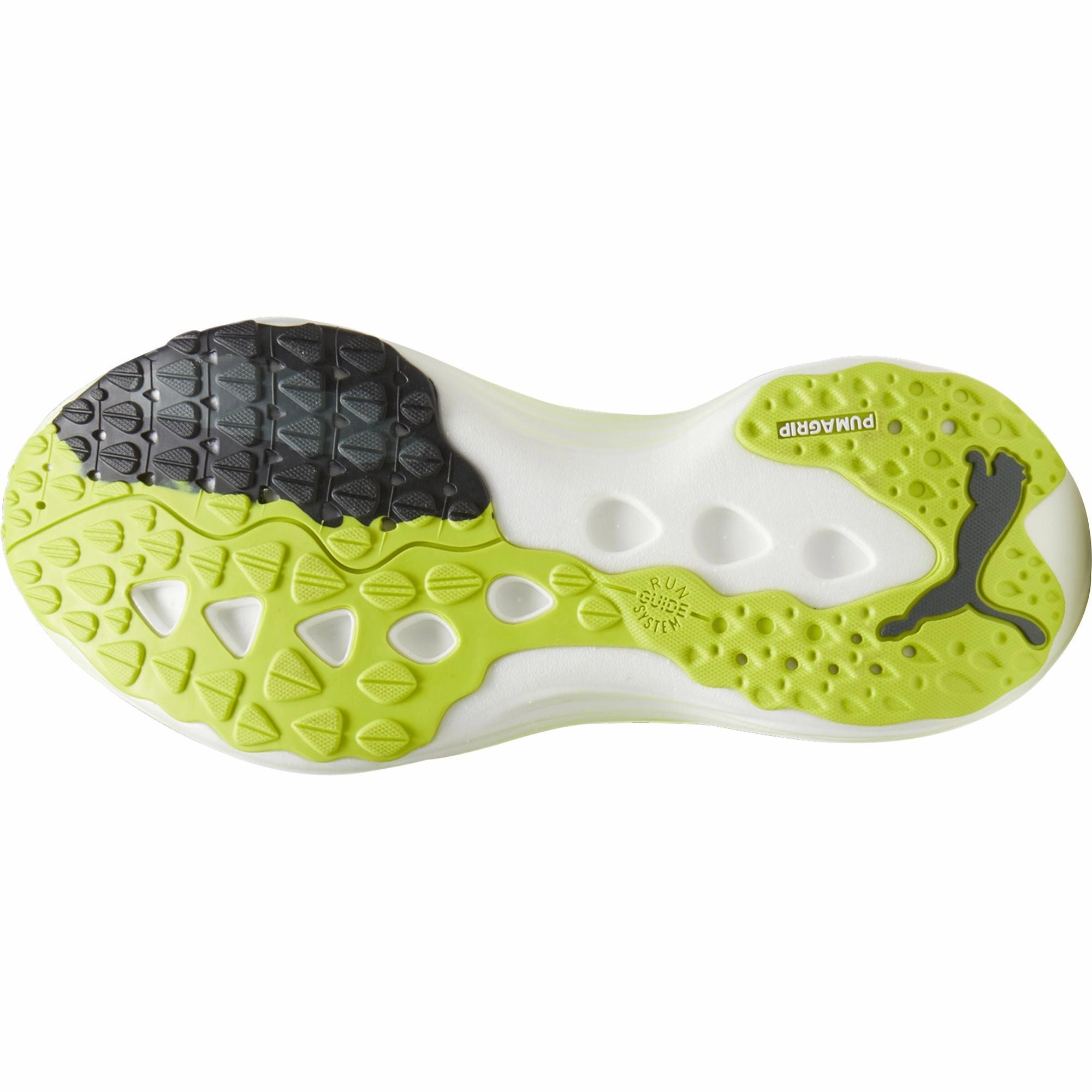Puma ForeverRun Nitro Mens Running Shoes - Black Bold Sneakers