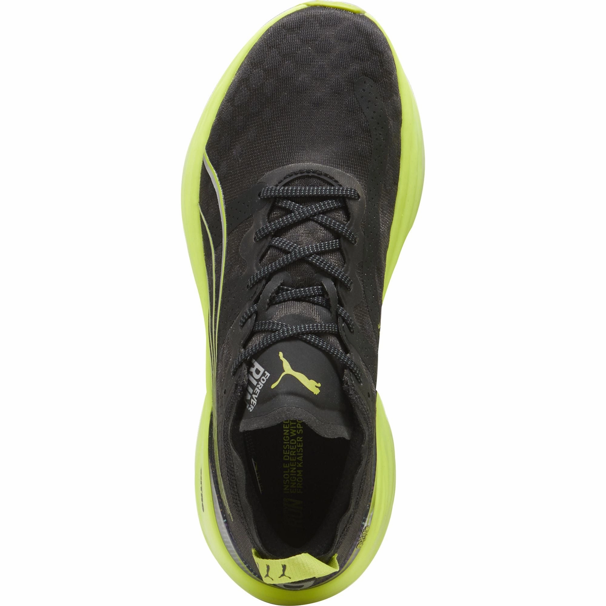 Puma ForeverRun Nitro Mens Running Shoes - Black Bold Sneakers