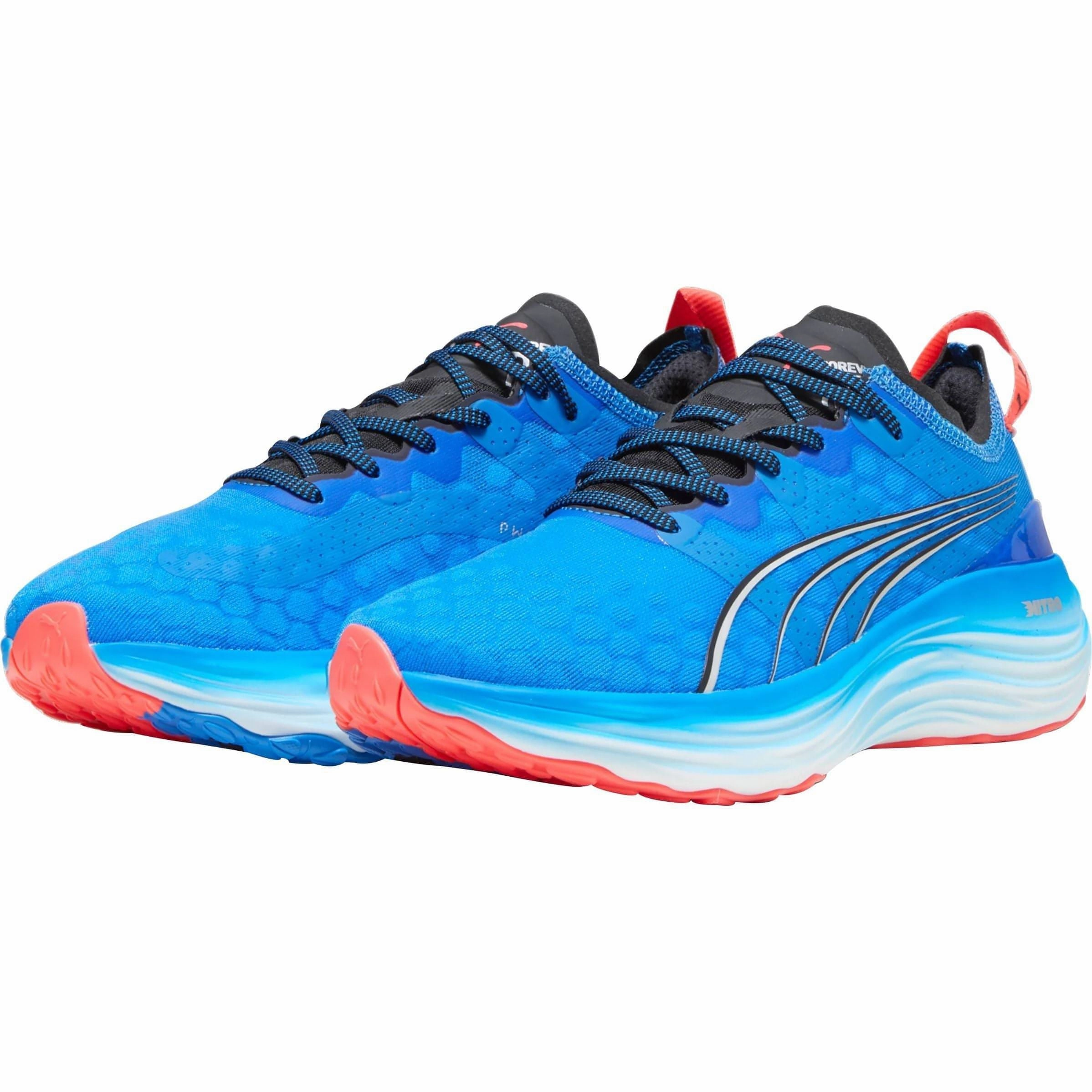 Puma ForeverRun Nitro Mens Running Shoes - Blue Cozy Footwear