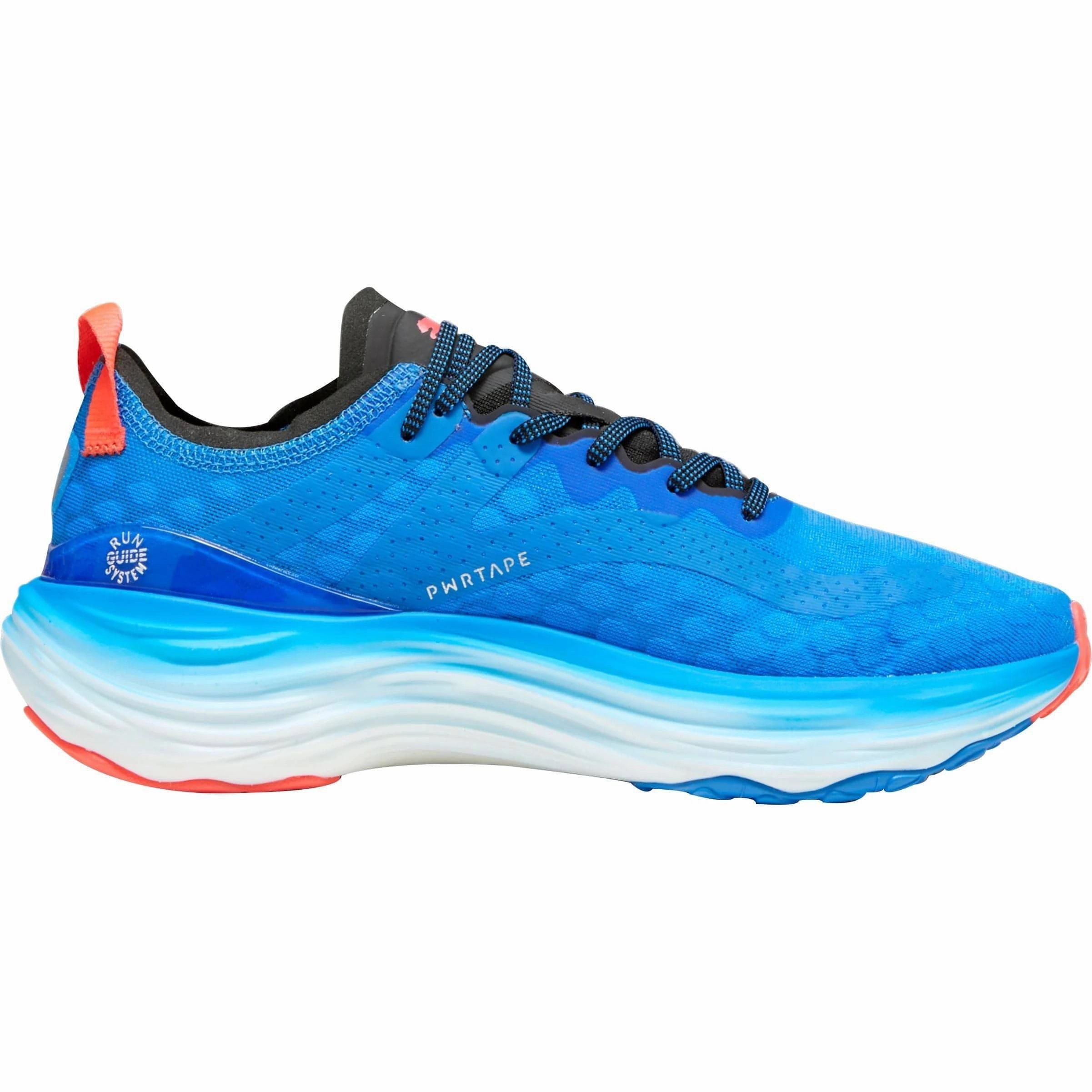 Puma ForeverRun Nitro Mens Running Shoes - Blue Cozy Footwear