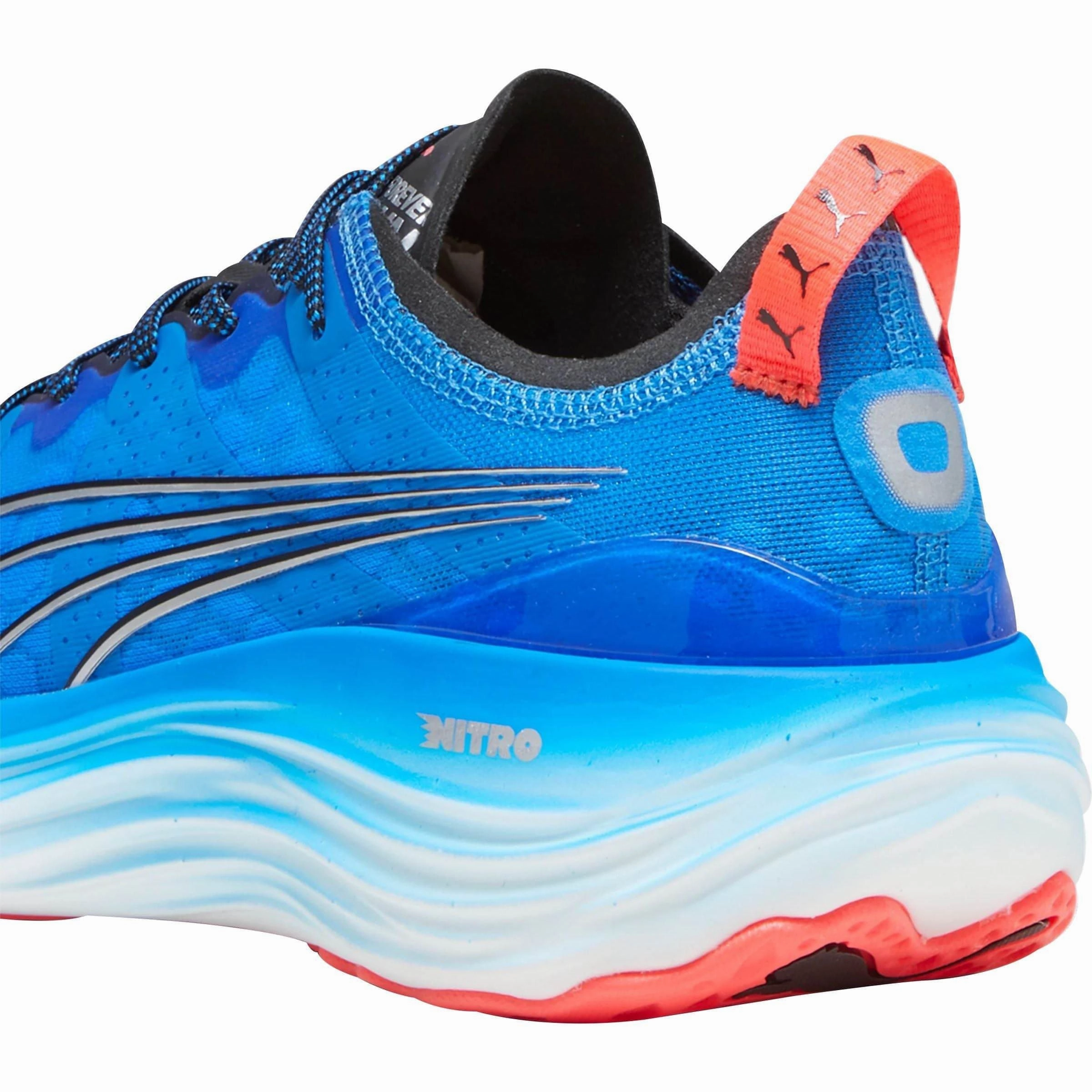 Puma ForeverRun Nitro Mens Running Shoes - Blue Cozy Footwear