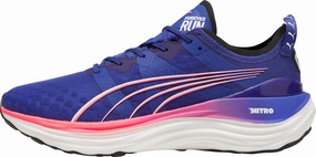 Puma ForeverRun Nitro Mens Running Shoes - Navy Puma sport shoes with bold branding