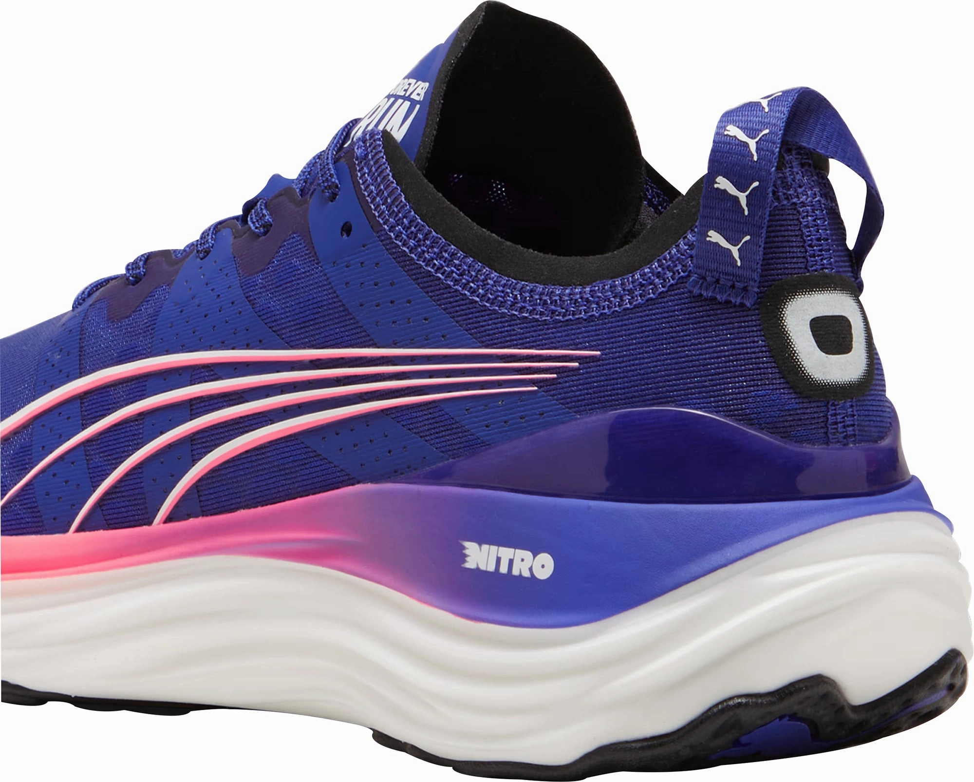 Puma ForeverRun Nitro Mens Running Shoes - Navy Cozy Footwear