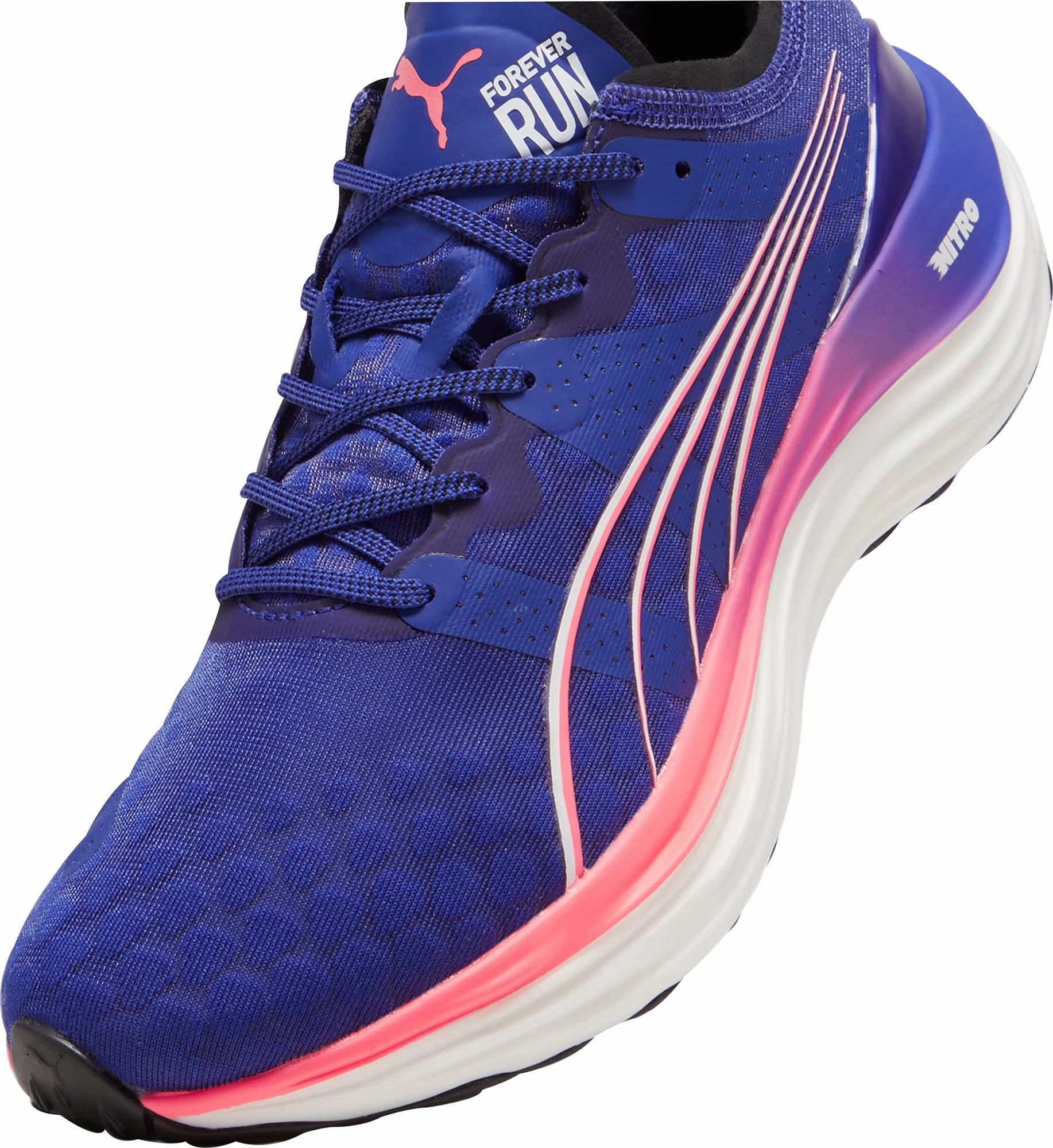 Puma ForeverRun Nitro Mens Running Shoes - Navy Cozy Footwear