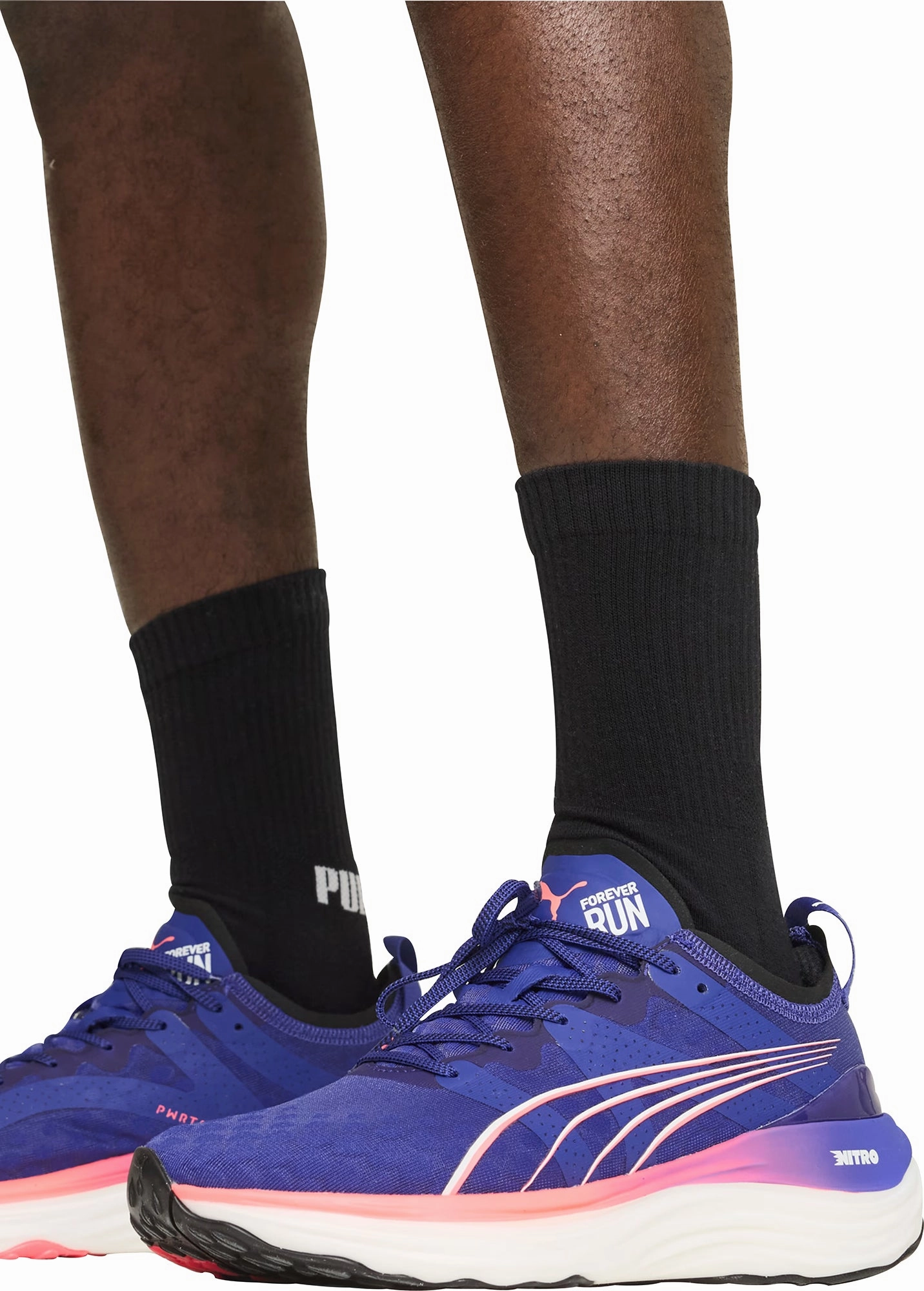 Puma ForeverRun Nitro Mens Running Shoes - Navy Cozy Footwear