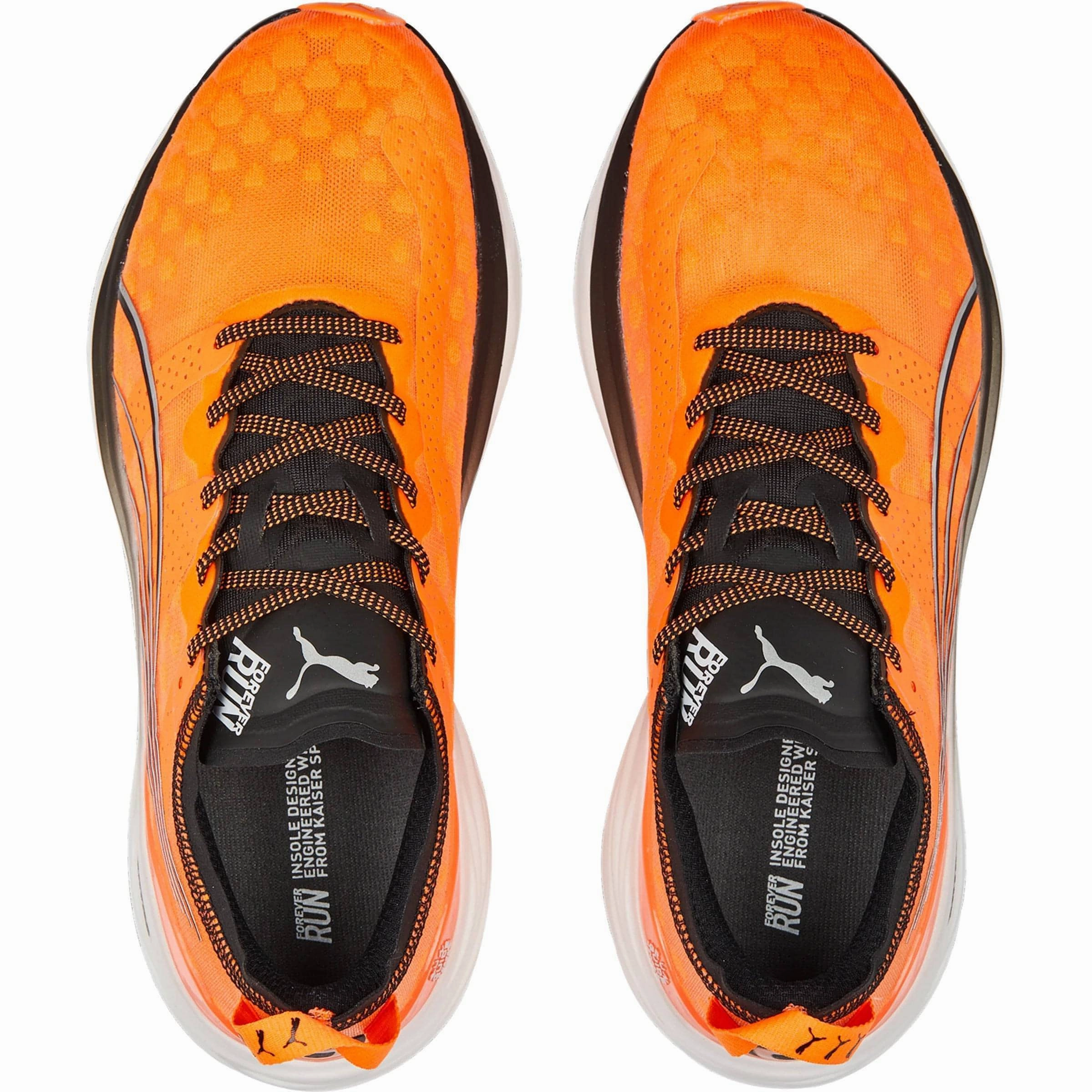 Puma ForeverRun Nitro Mens Running Shoes - Orange Cozy Footwear