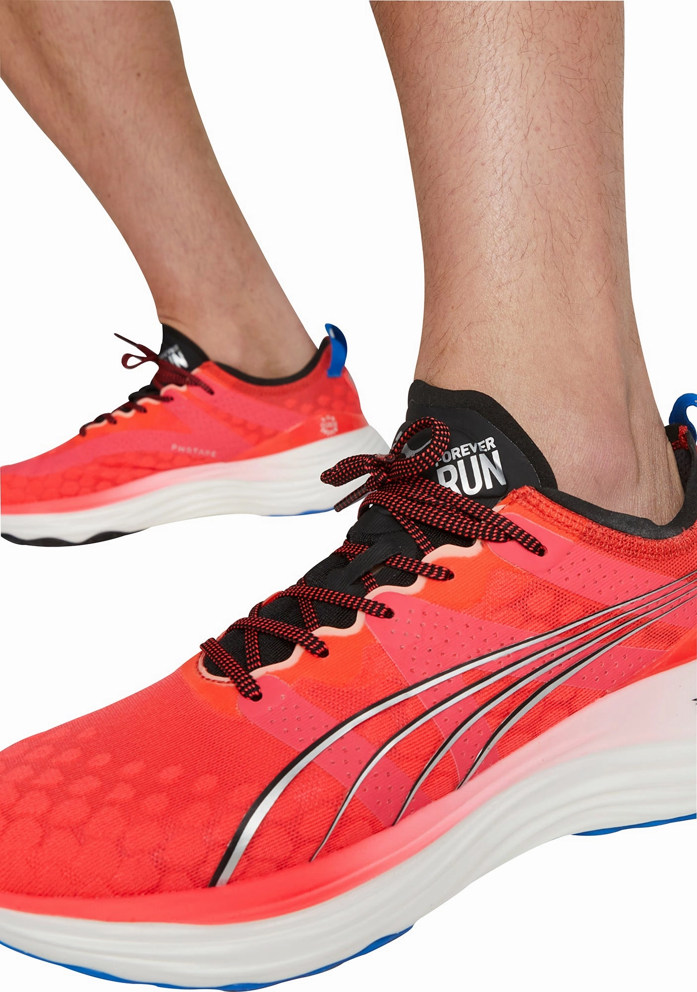 Puma ForeverRun Nitro Mens Running Shoes - Red Bold Sneakers