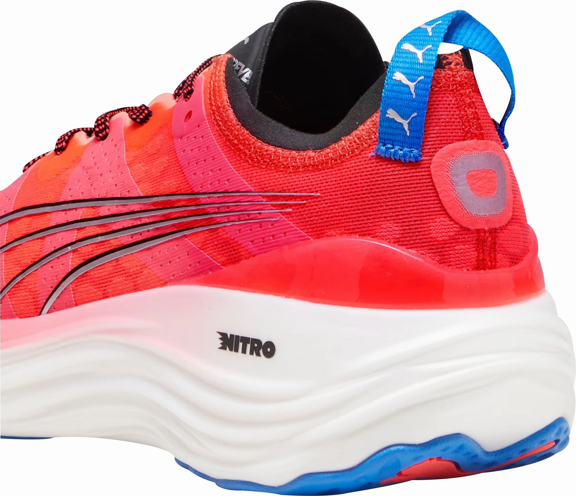 Puma ForeverRun Nitro Mens Running Shoes - Red Bold Sneakers