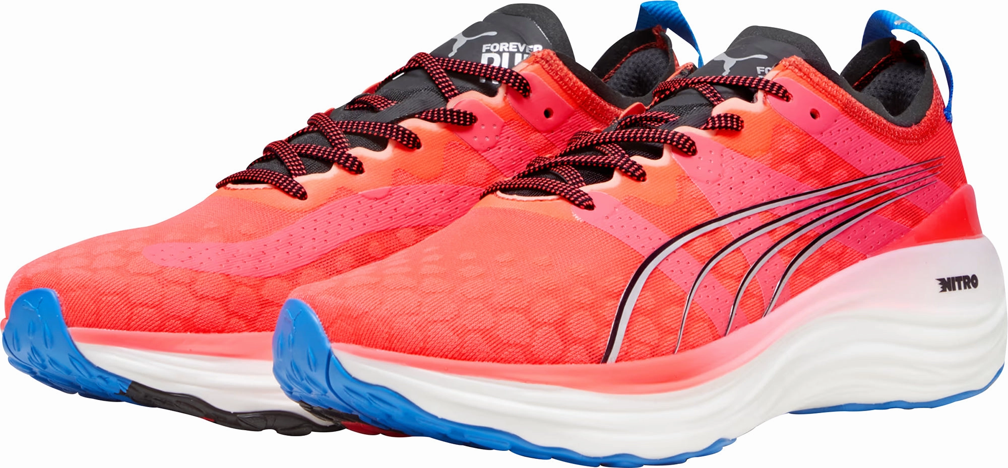 Puma ForeverRun Nitro Mens Running Shoes - Red Cozy Footwear