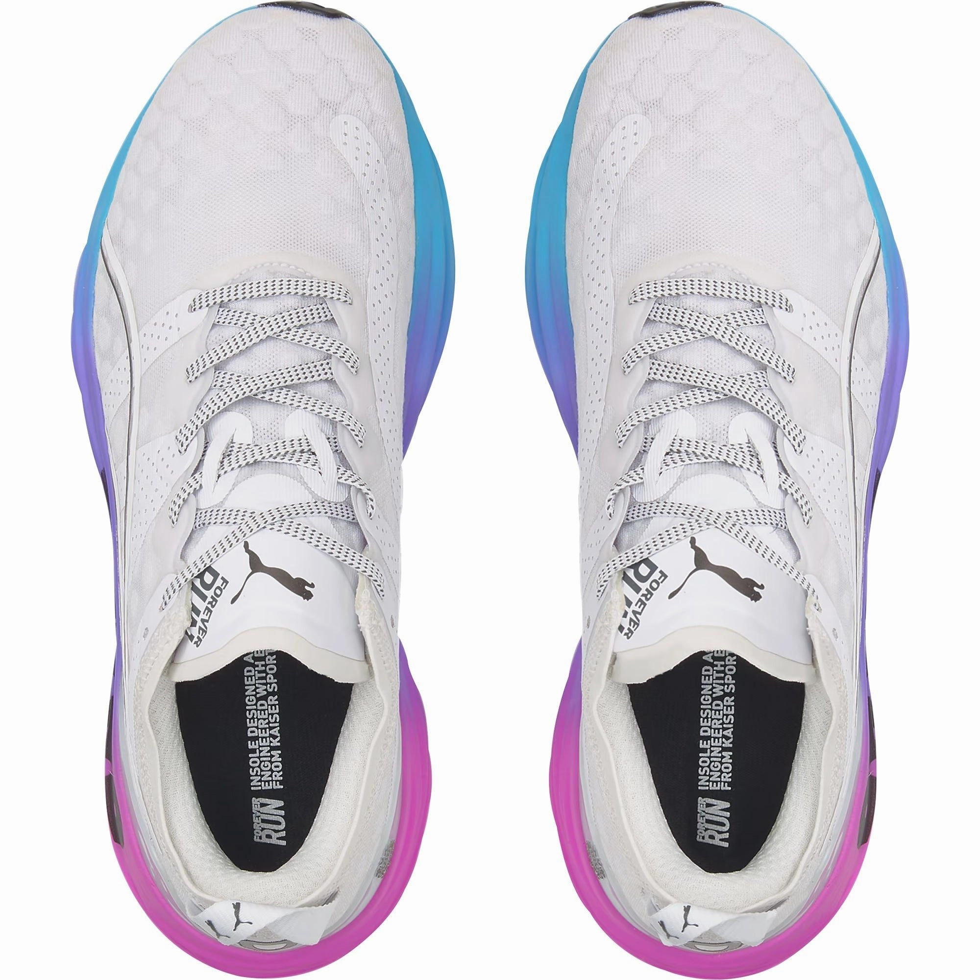 Puma ForeverRun Nitro Mens Running Shoes - White Bold Sneakers