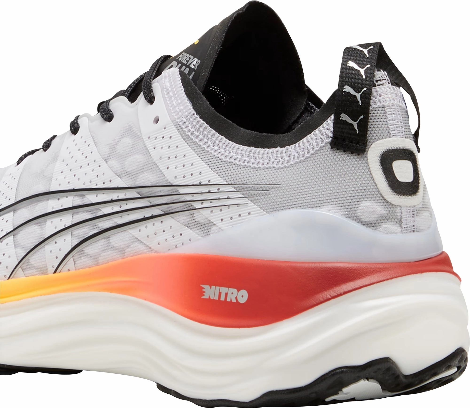 Puma ForeverRun Nitro Mens Running Shoes - White Cozy Footwear