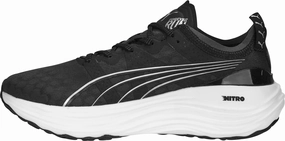 Puma ForeverRun Nitro Womens Running Shoes - Black Puma athletic shoes for urban lifestyle
