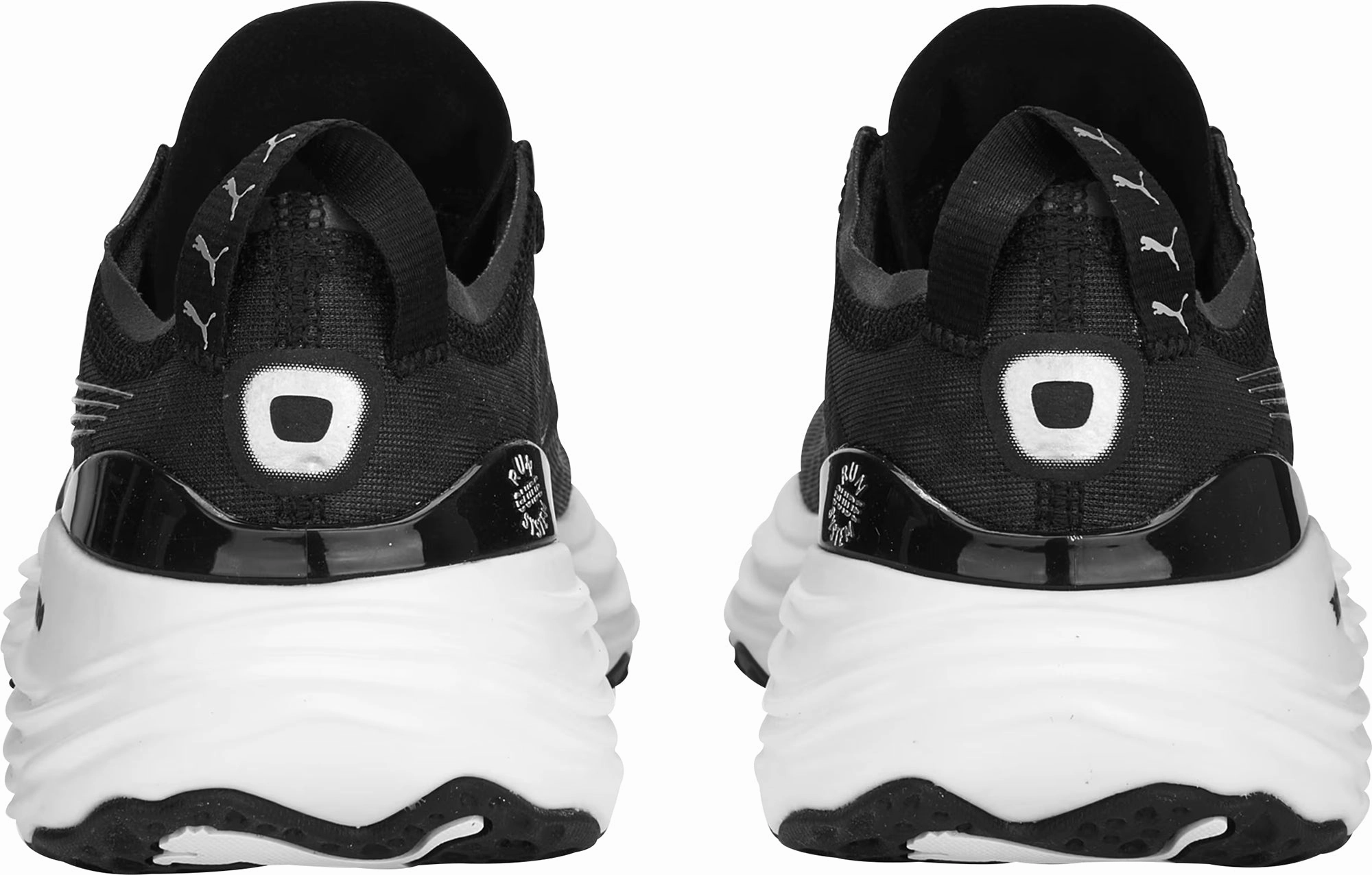 Puma ForeverRun Nitro Womens Running Shoes - Black Bold Sneakers