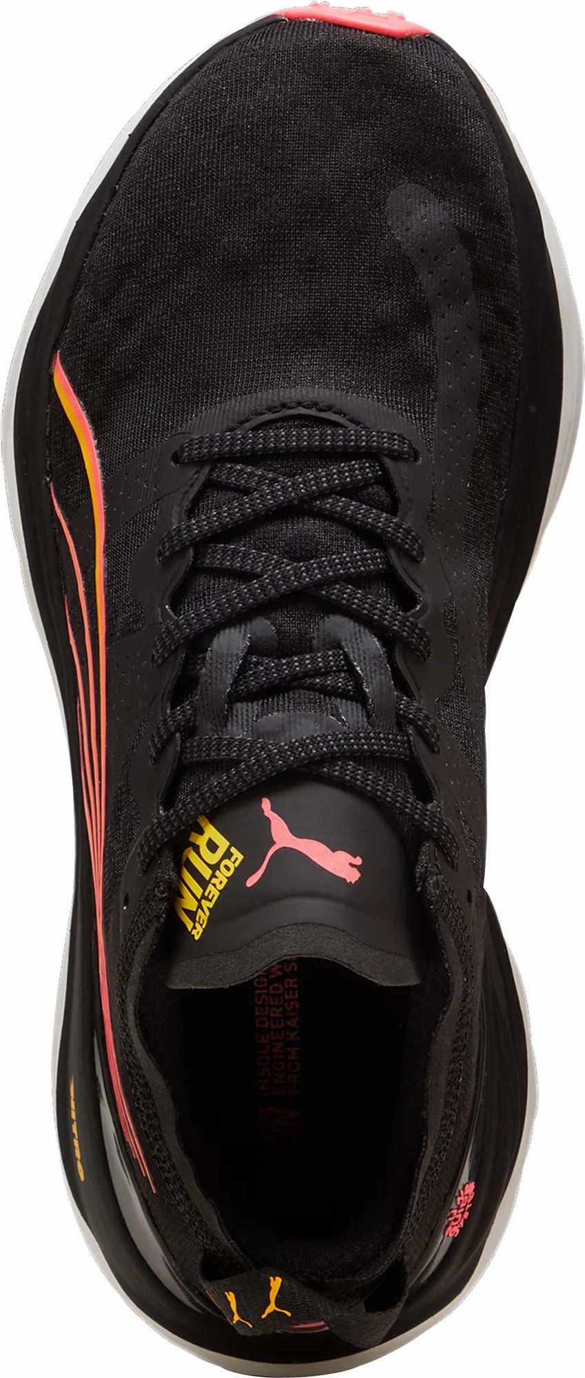 Puma ForeverRun Nitro Womens Running Shoes - Black Cozy Footwear