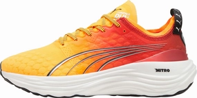 Puma ForeverRun Nitro Womens Running Shoes - Orange Puma athletic shoes for urban lifestyle