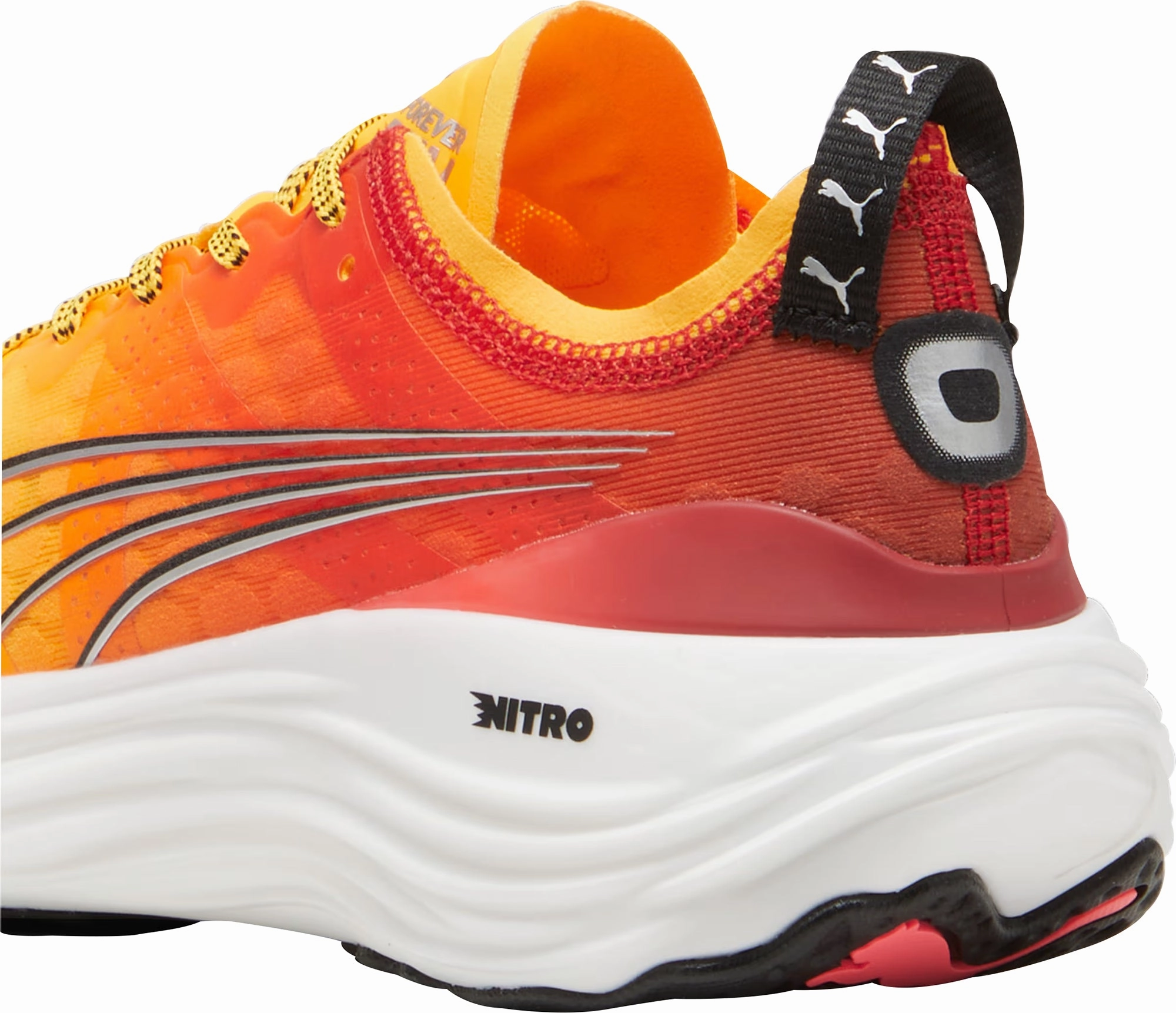 Puma ForeverRun Nitro Womens Running Shoes - Orange Bold Sneakers