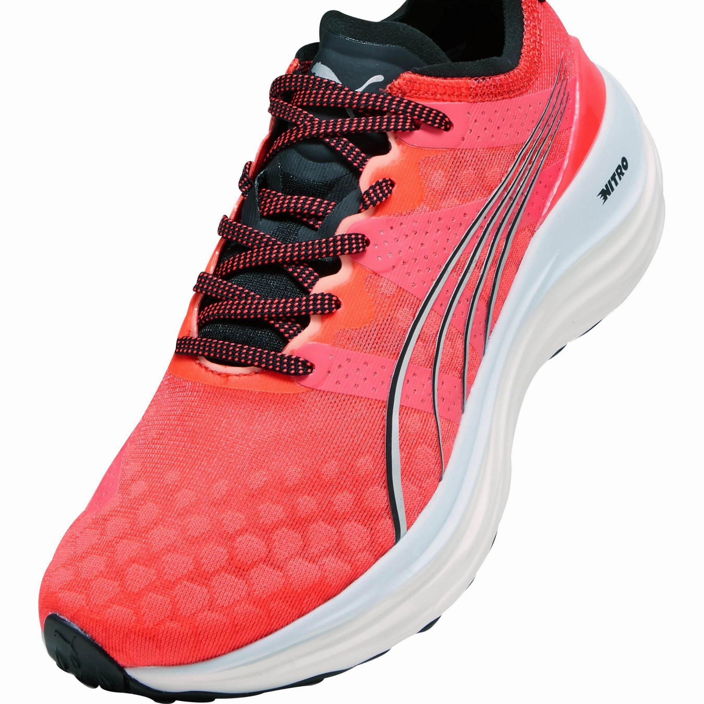 Puma ForeverRun Nitro Womens Running Shoes - Red Bold Sneakers