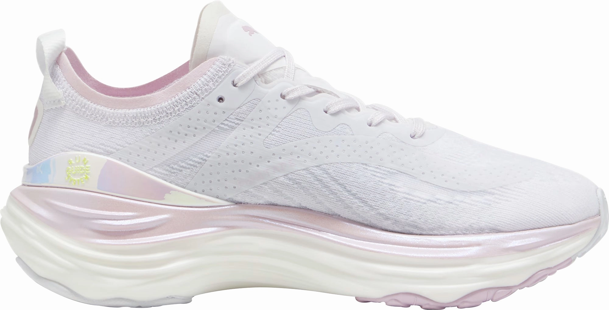 Puma ForeverRun Nitro Womens Running Shoes - White Bold Sneakers