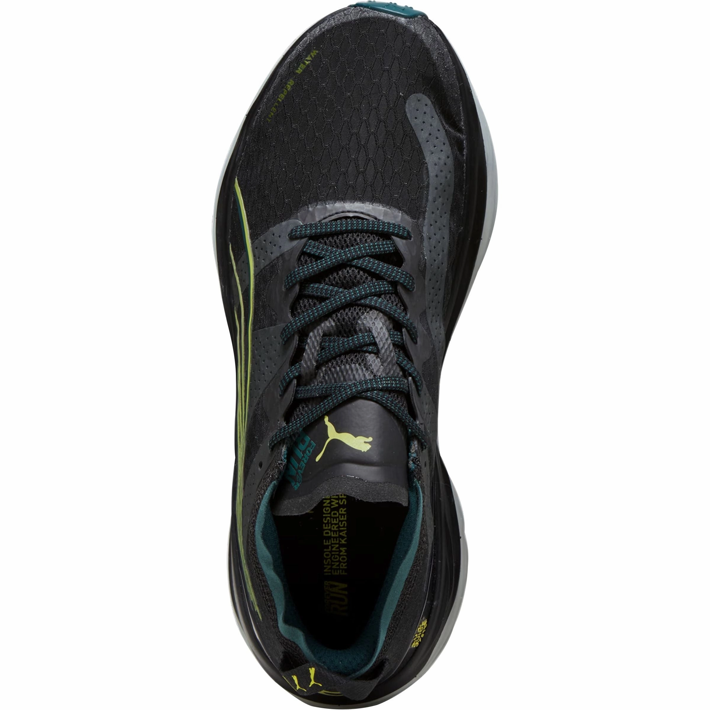 Puma ForeverRun Nitro WTR Mens Running Shoes - Black Cozy Footwear