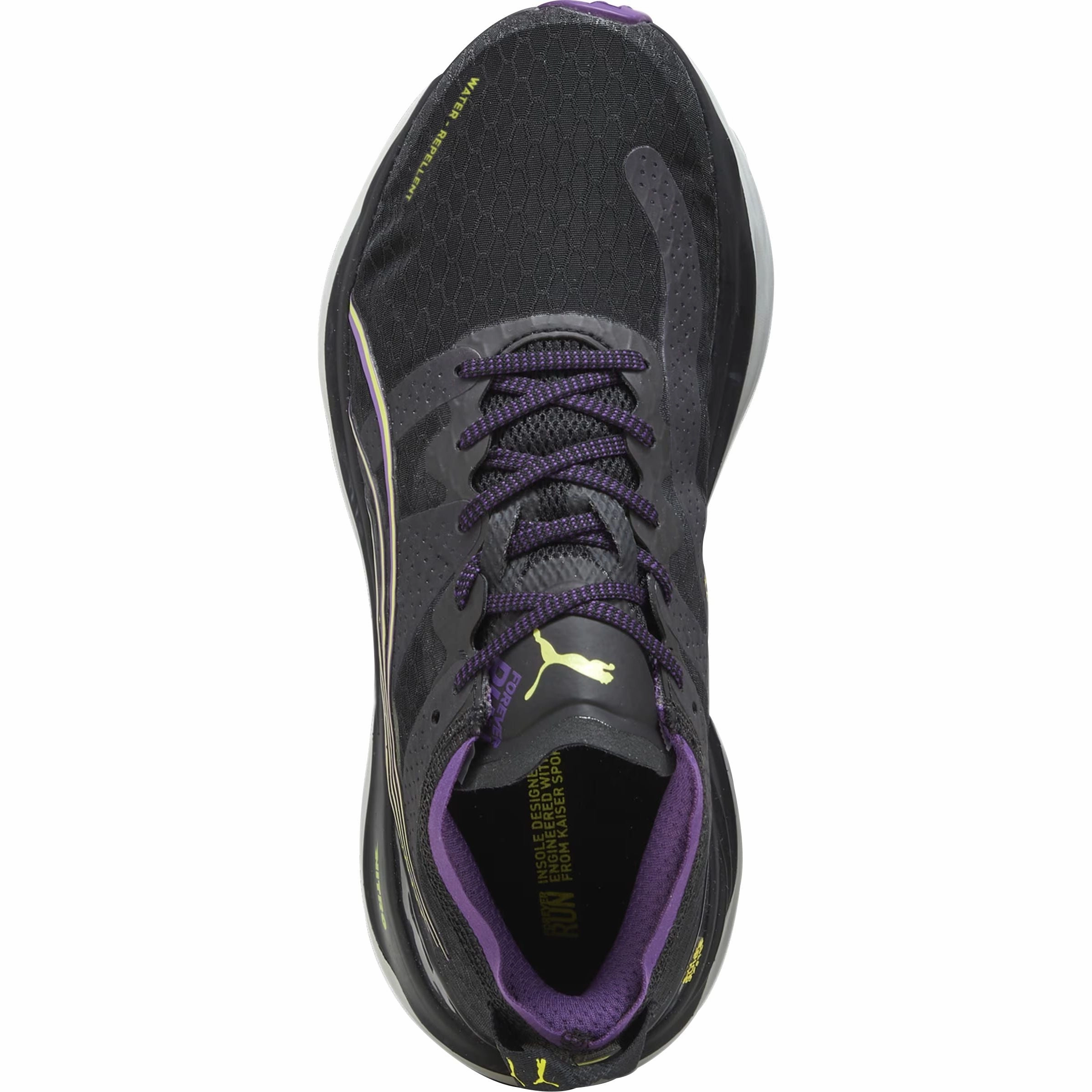 Puma ForeverRun Nitro WTR Womens Running Shoes - Black Bold Sneakers