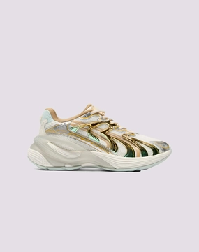Puma Inverse Metallic "White/Gold" Puma casual sneakers with soft insoles