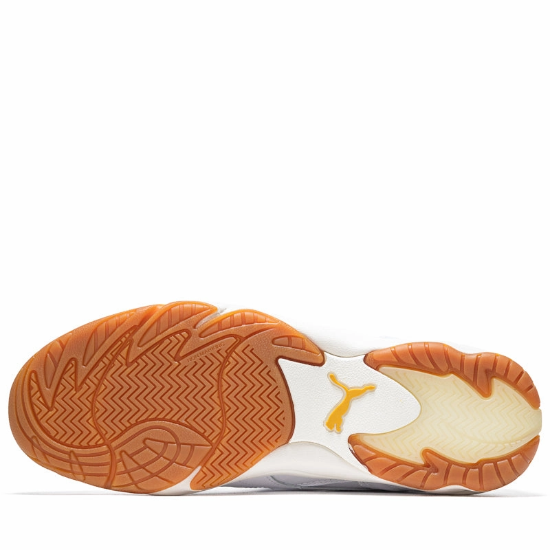 Puma King Indoor - White/Frosted Ivory Puma trainer style images