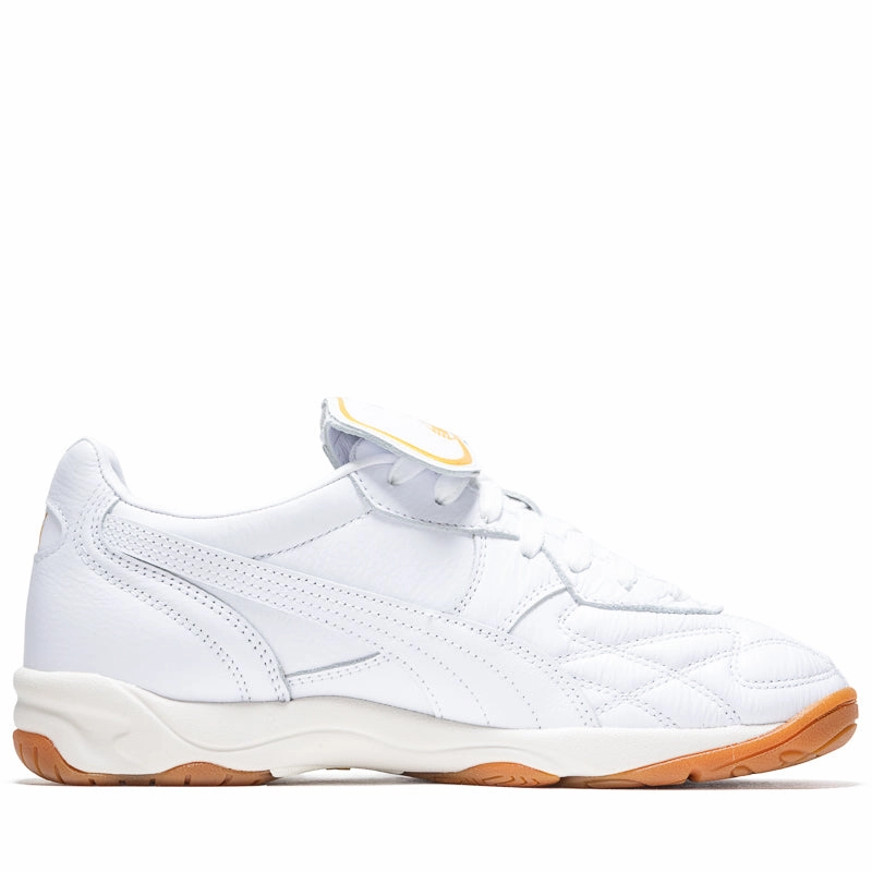 Puma King Indoor - White/Frosted Ivory Puma trainer style images