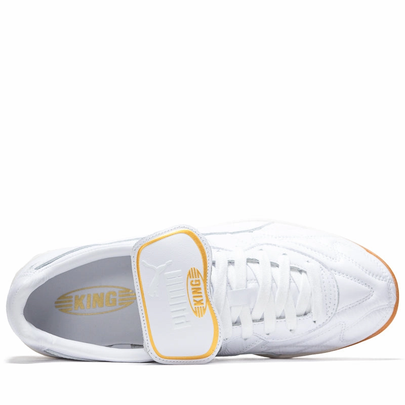 Puma King Indoor - White/Frosted Ivory Puma trainer style images