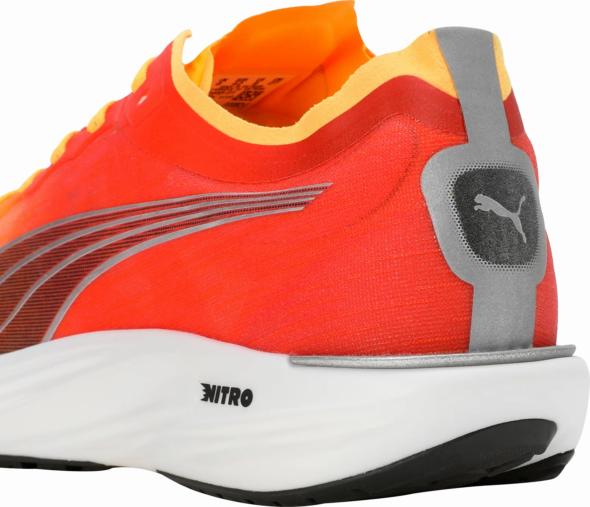 Puma Liberate Nitro 2 Mens Running Shoes - Orange Cozy Footwear