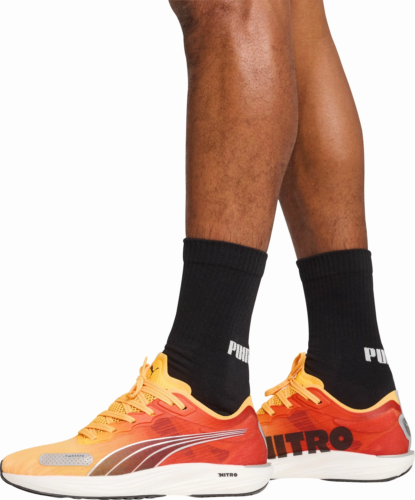 Puma Liberate Nitro 2 Mens Running Shoes - Orange Cozy Footwear