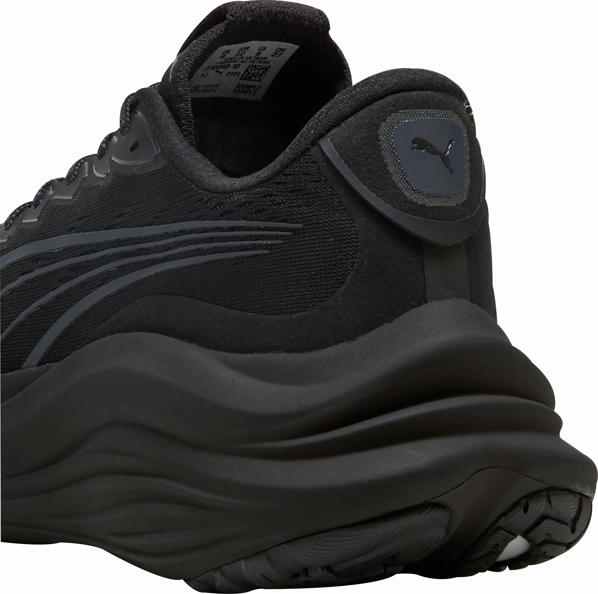 Puma MagMax Nitro Mens Running Shoes - Black Performance Fit Sneakers