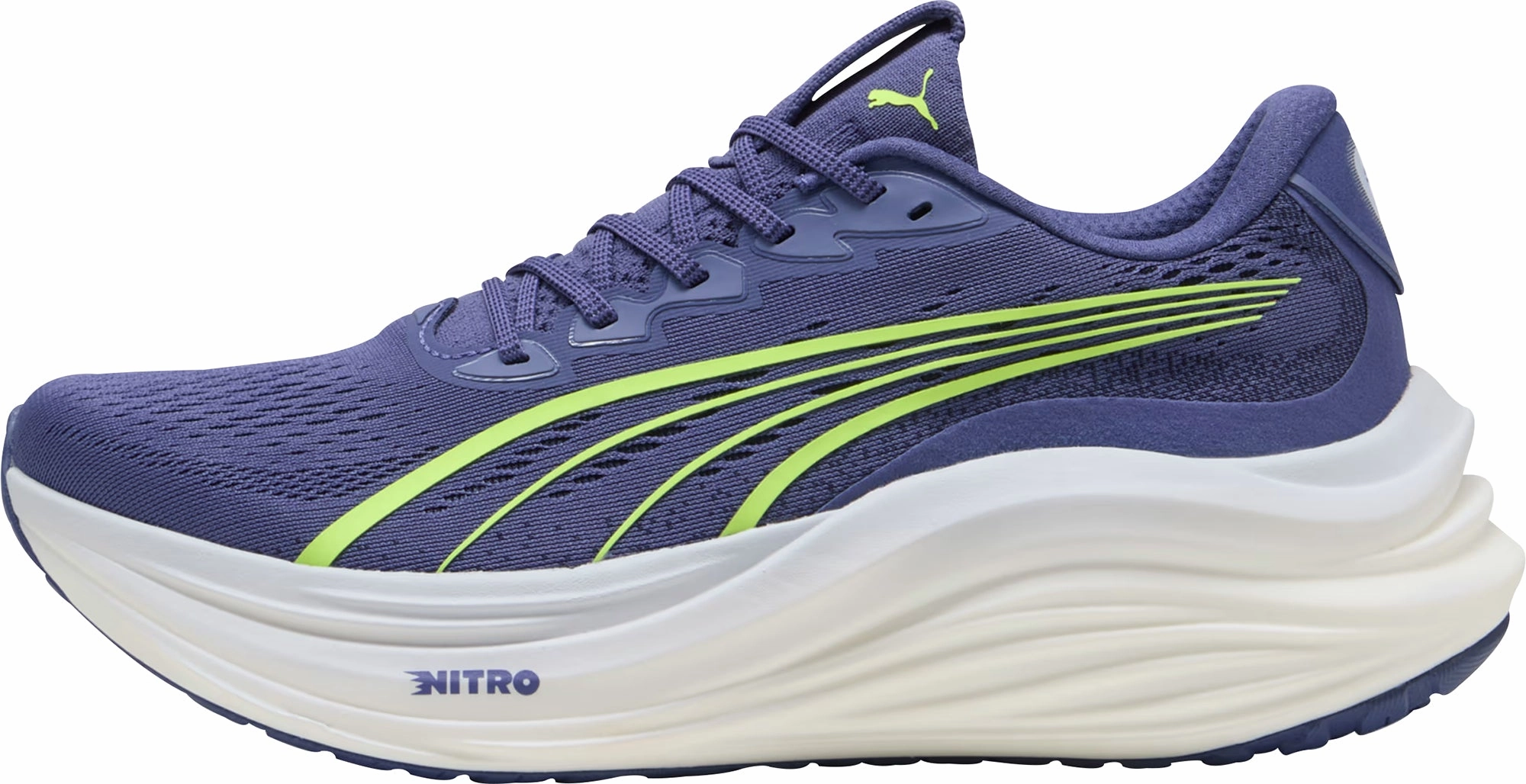 Puma MagMax Nitro Mens Running Shoes - Blue Puma athletic shoes for urban lifestyle