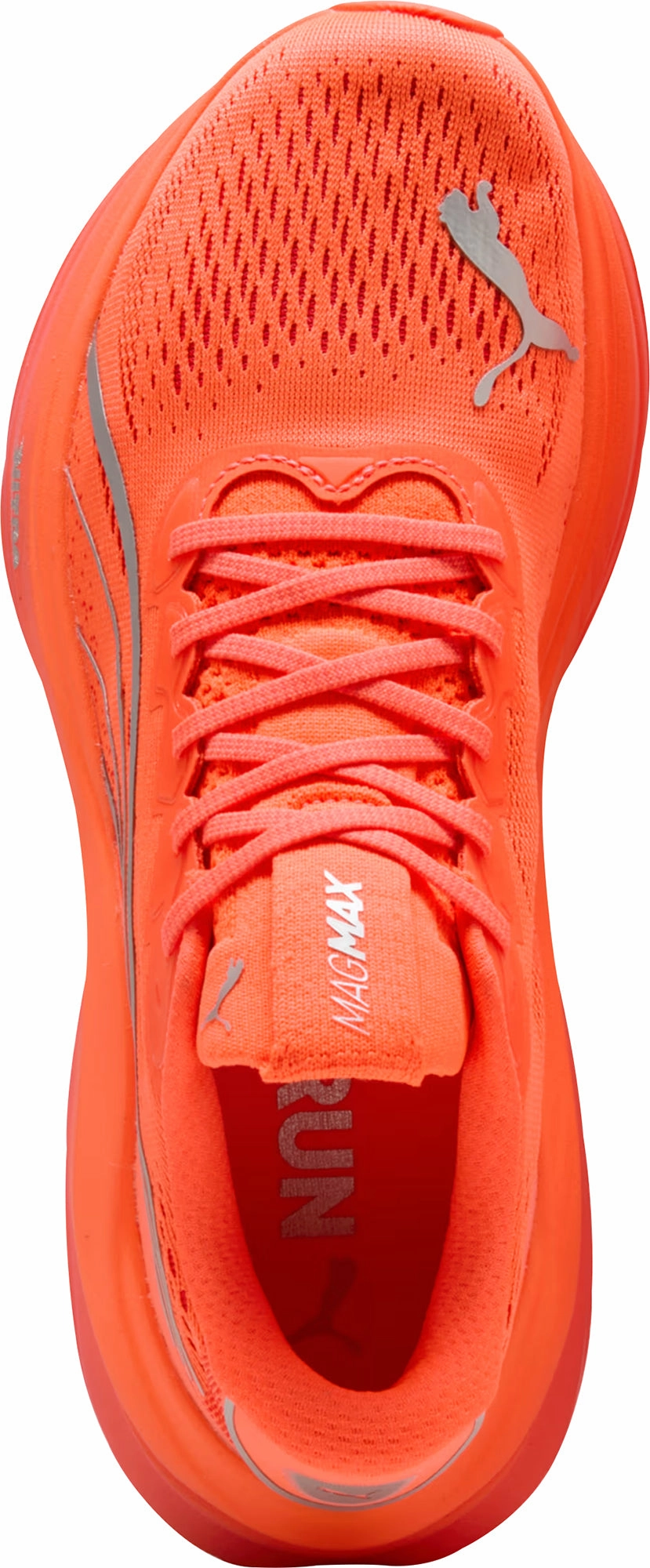 Puma MagMax Nitro Mens Running Shoes - Red Performance Fit Sneakers