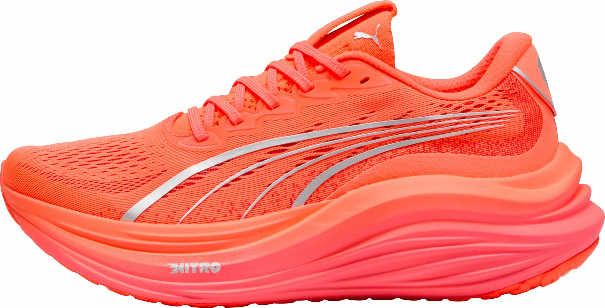 Puma MagMax Nitro Mens Running Shoes - Red Puma shoe variations