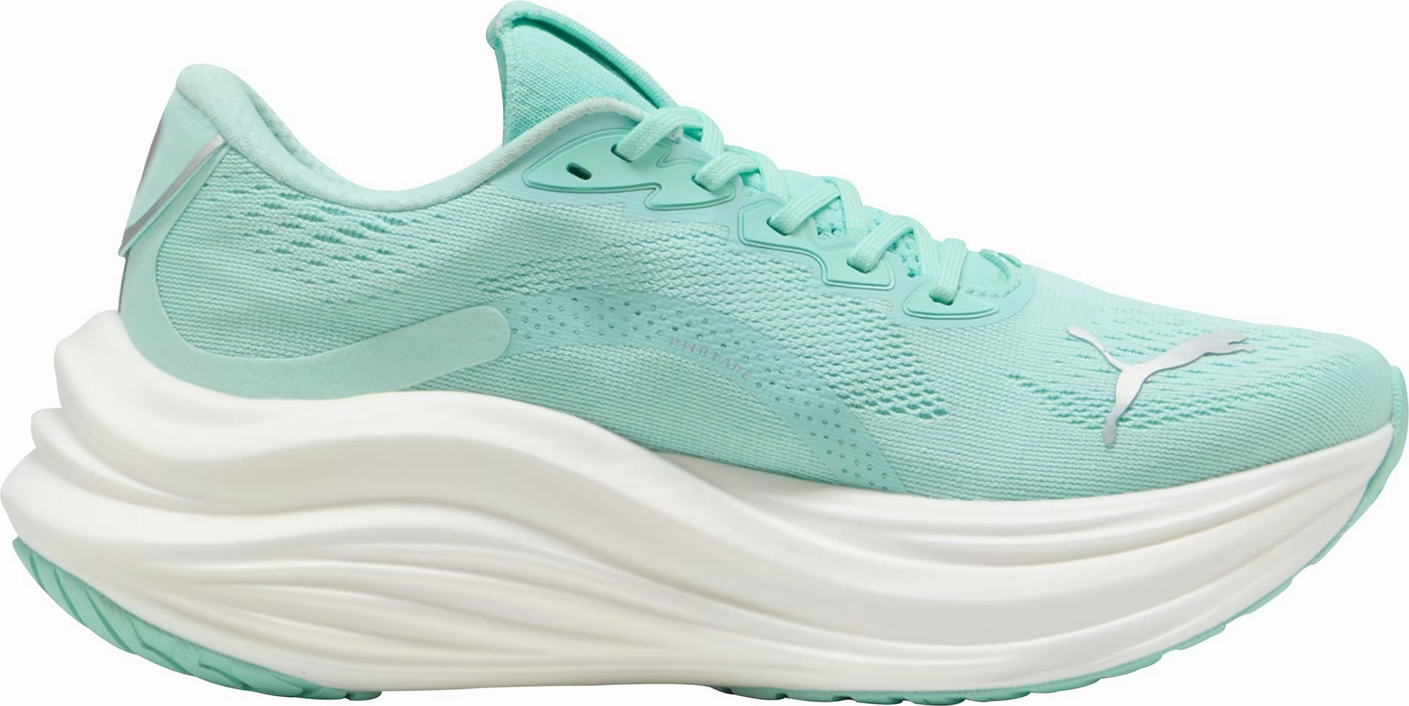 Puma MagMax Nitro Womens Running Shoes - Green Performance Fit Sneakers