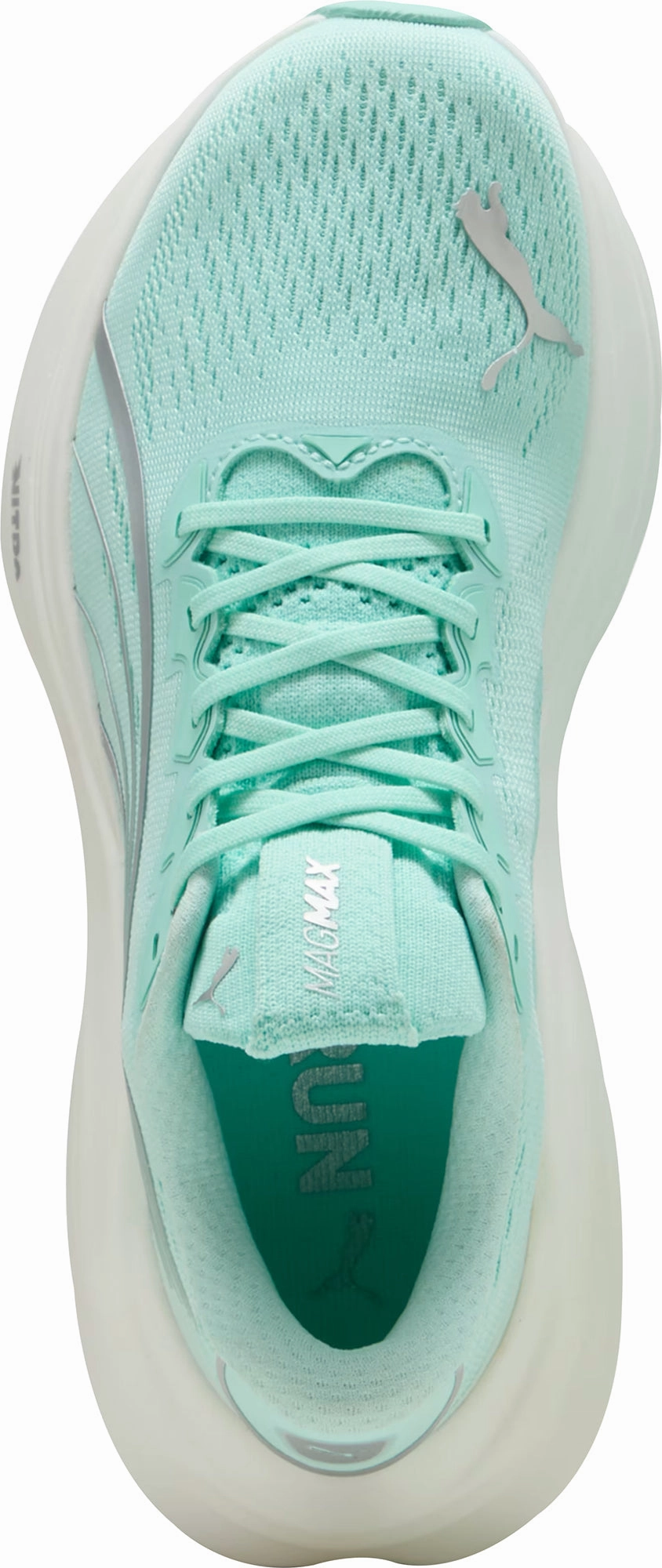 Puma MagMax Nitro Womens Running Shoes - Green Performance Fit Sneakers