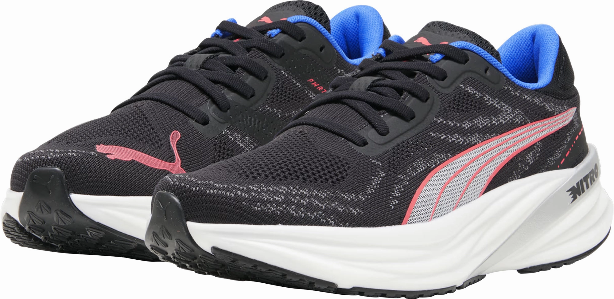 Puma Magnify Nitro 2 Mens Running Shoes - Black Cozy Footwear