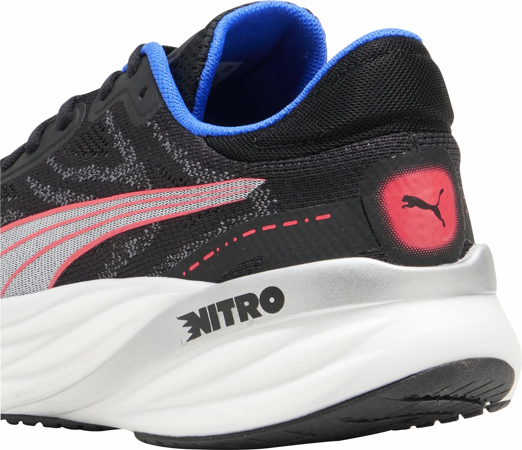 Puma Magnify Nitro 2 Mens Running Shoes - Black Cozy Footwear