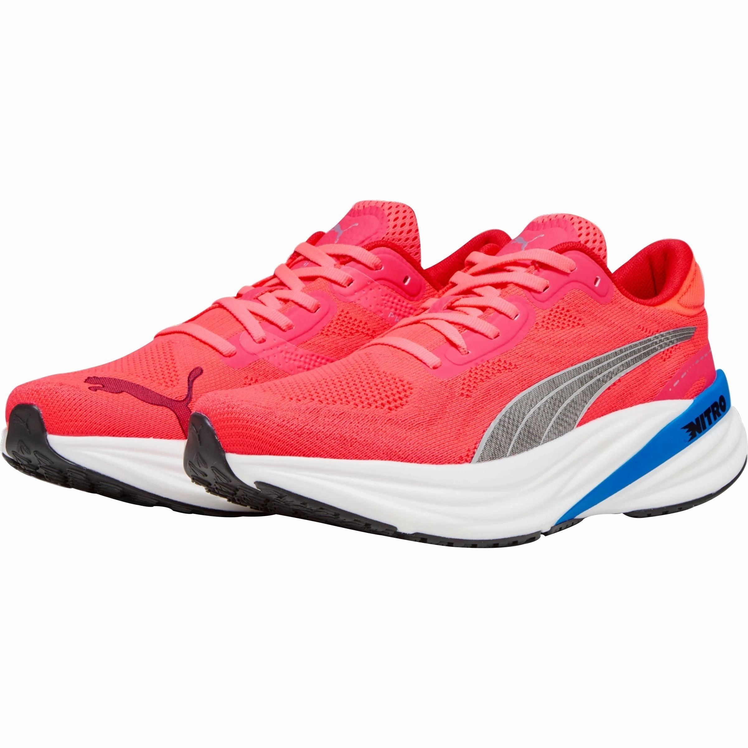 Puma Magnify Nitro 2 Mens Running Shoes - Red Bold Sneakers