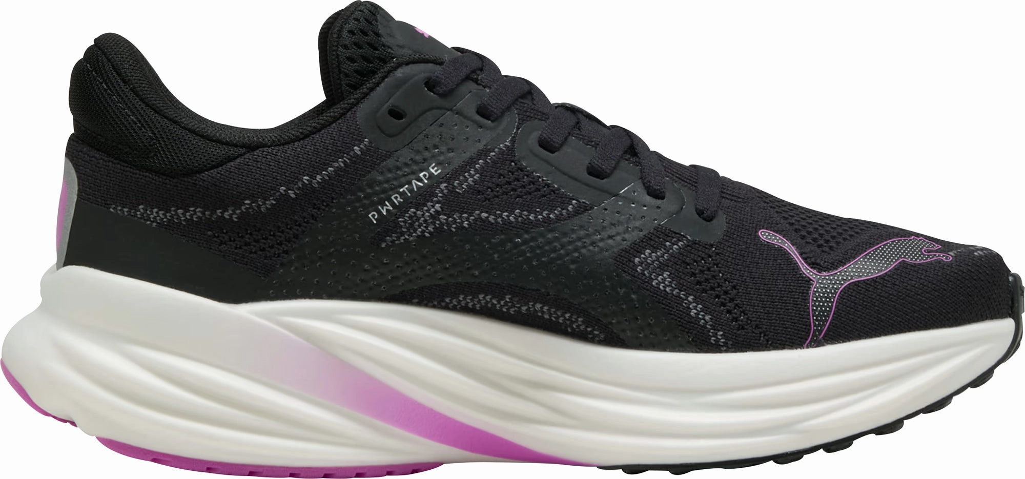Puma Magnify Nitro 2 Womens Running Shoes - Black Cozy Footwear