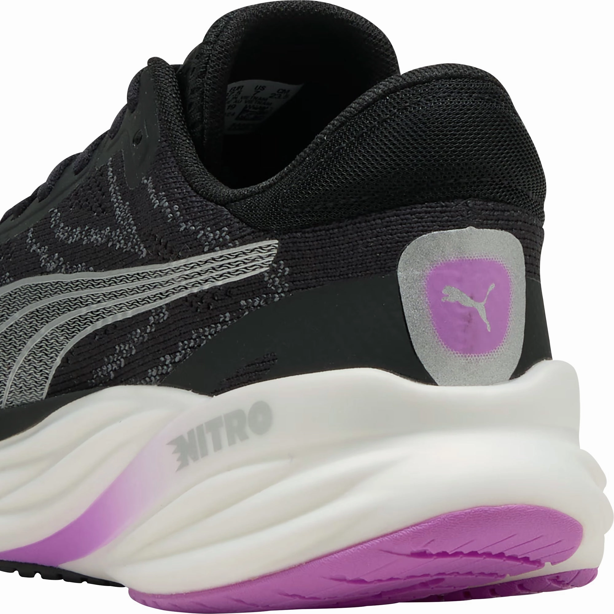 Puma Magnify Nitro 2 Womens Running Shoes - Black Cozy Footwear