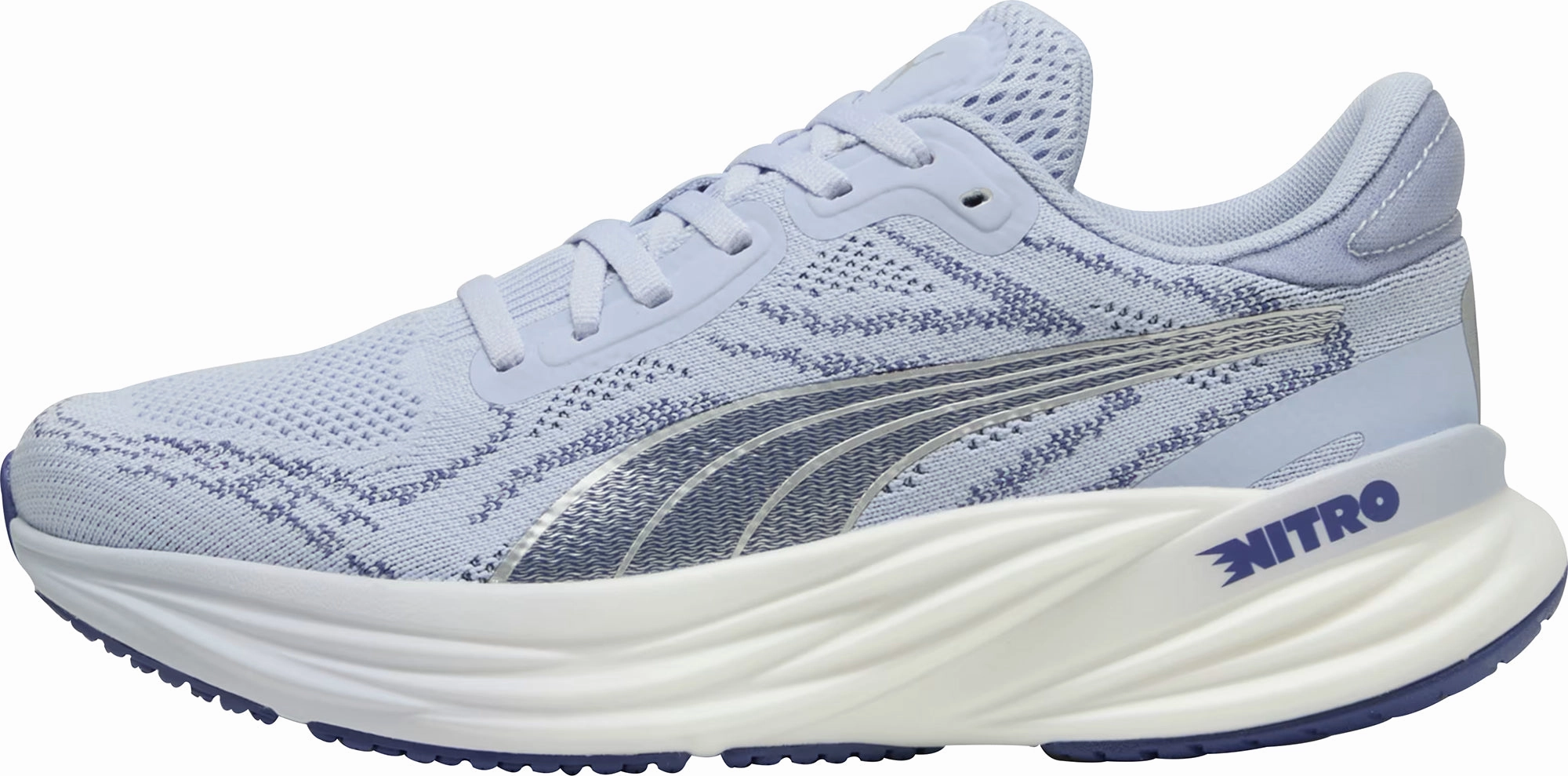 Puma Magnify Nitro 2 Womens Running Shoes - Blue Puma athletic shoes for urban lifestyle
