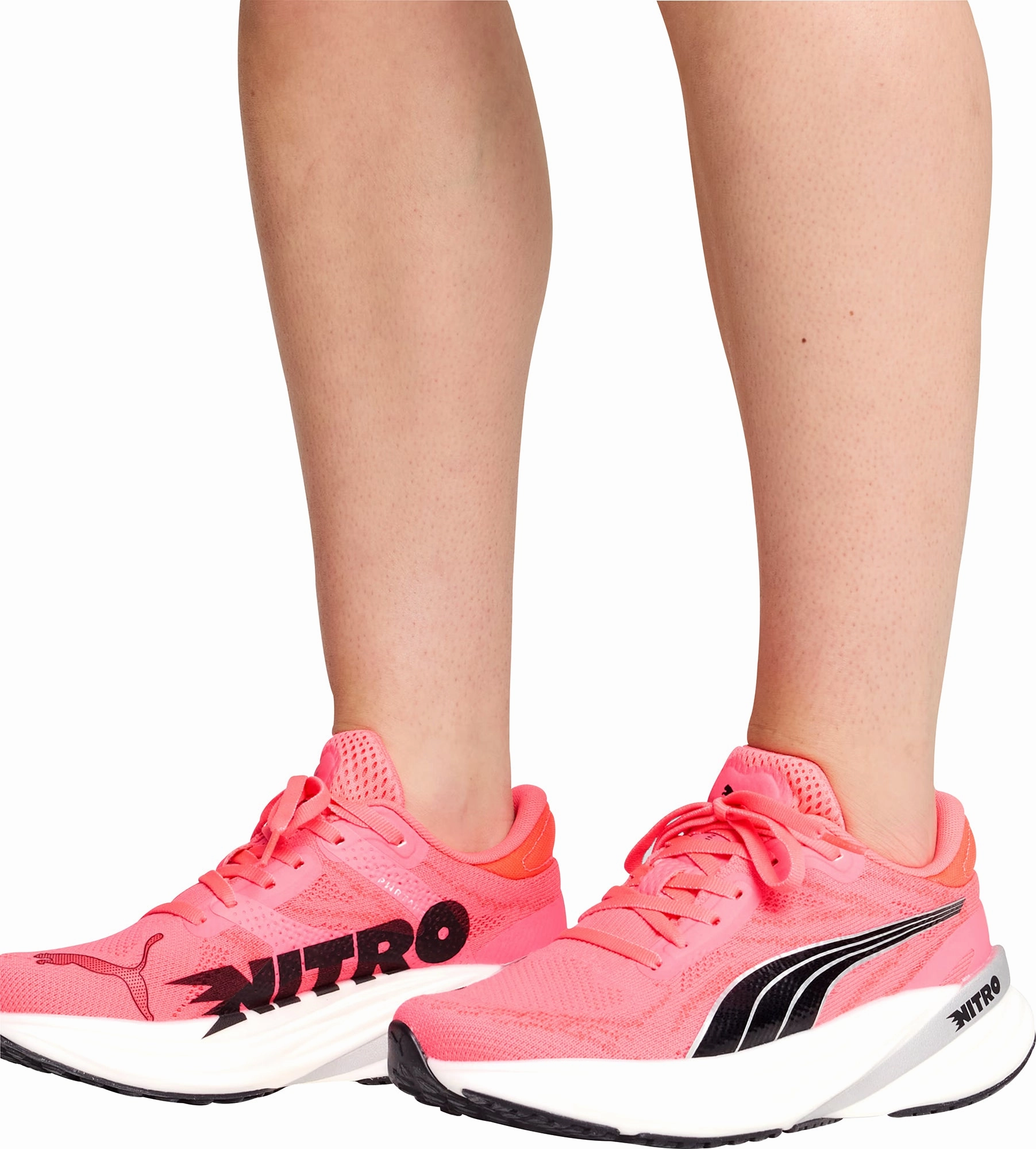 Puma Magnify Nitro 2 Womens Running Shoes - Pink Cozy Footwear