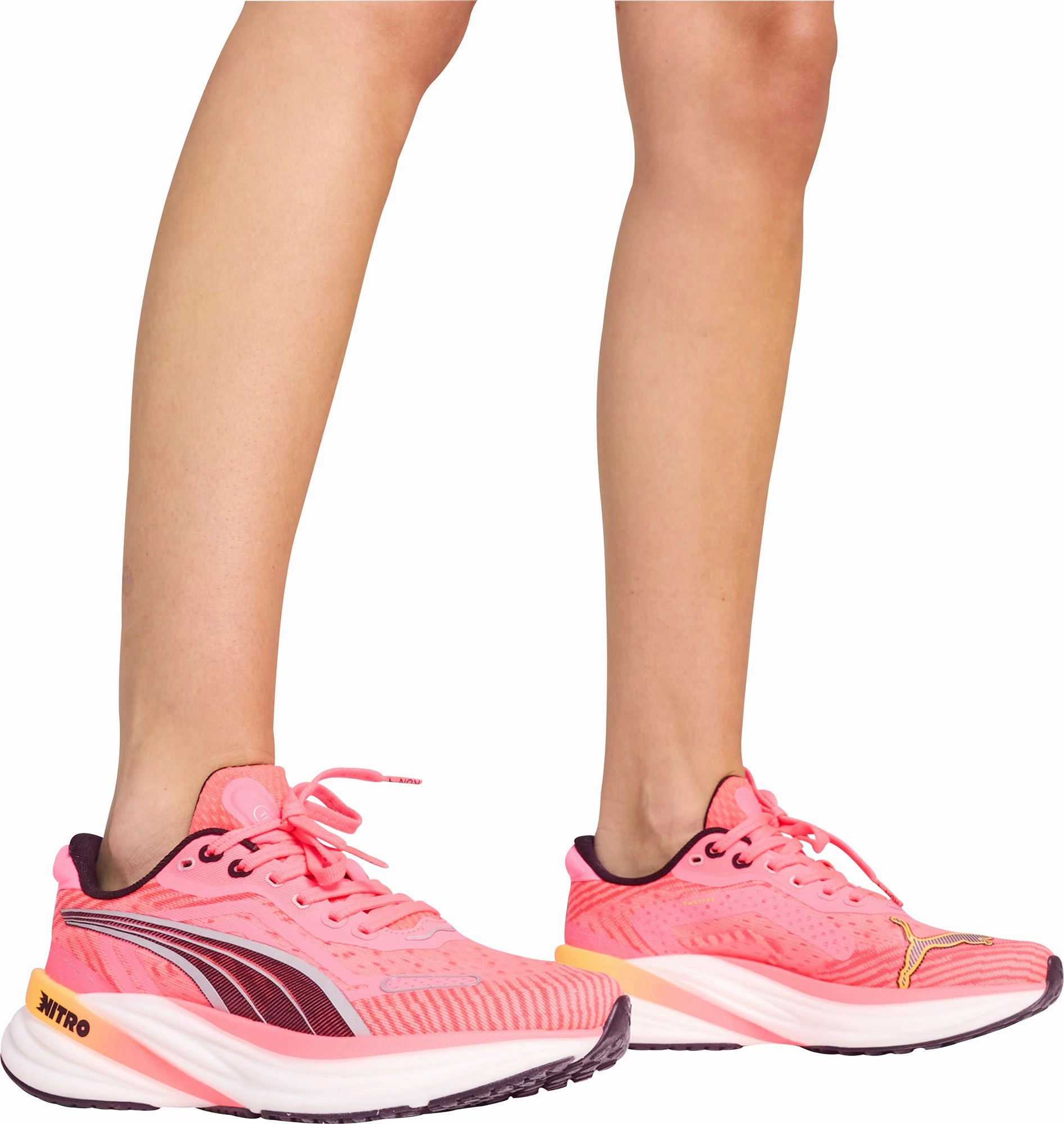 Puma Magnify Nitro 2 Womens Running Shoes - Pink Cozy Footwear