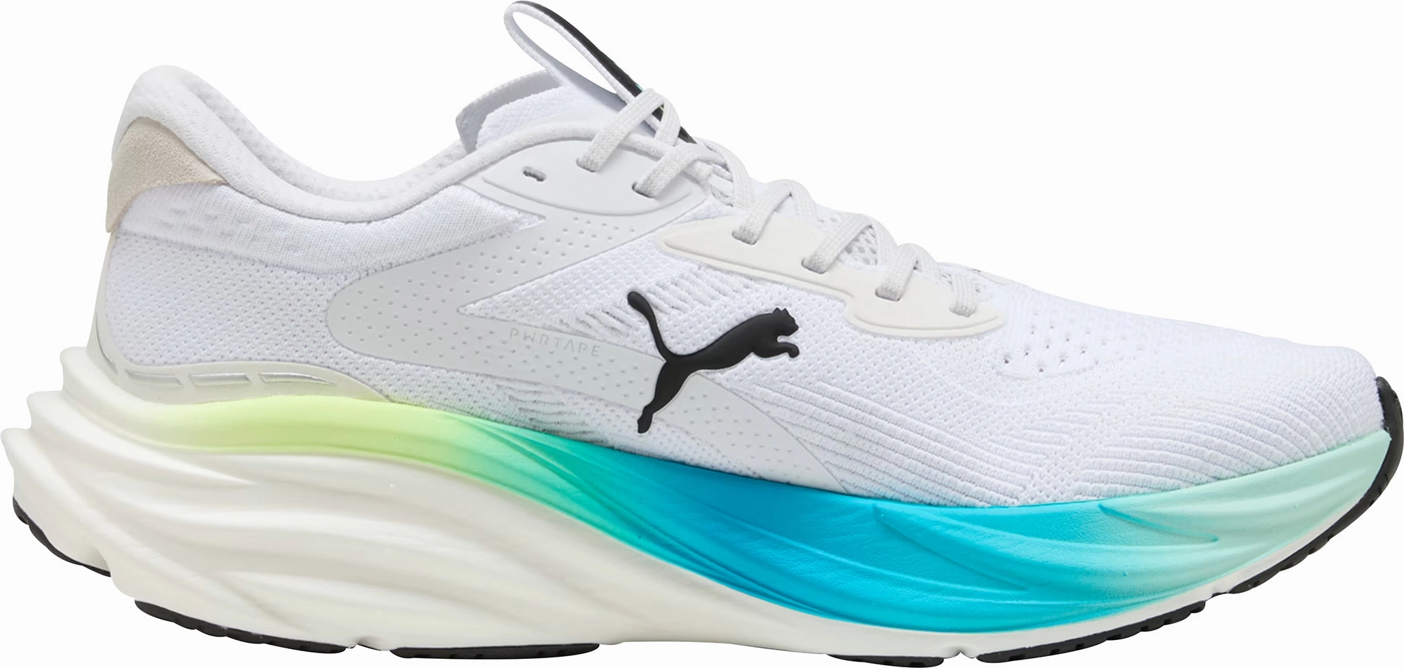 Puma Magnify Nitro 3 Mens Running Shoes - White Cozy Footwear