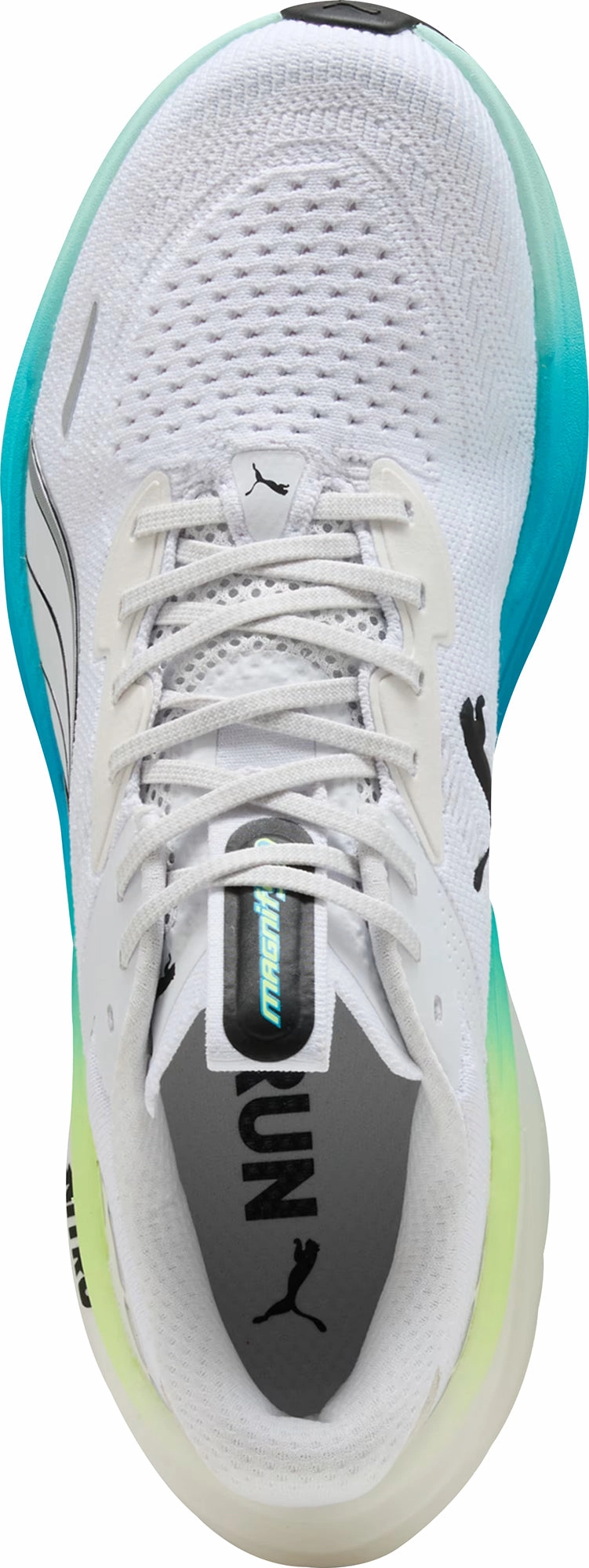 Puma Magnify Nitro 3 Mens Running Shoes - White Cozy Footwear