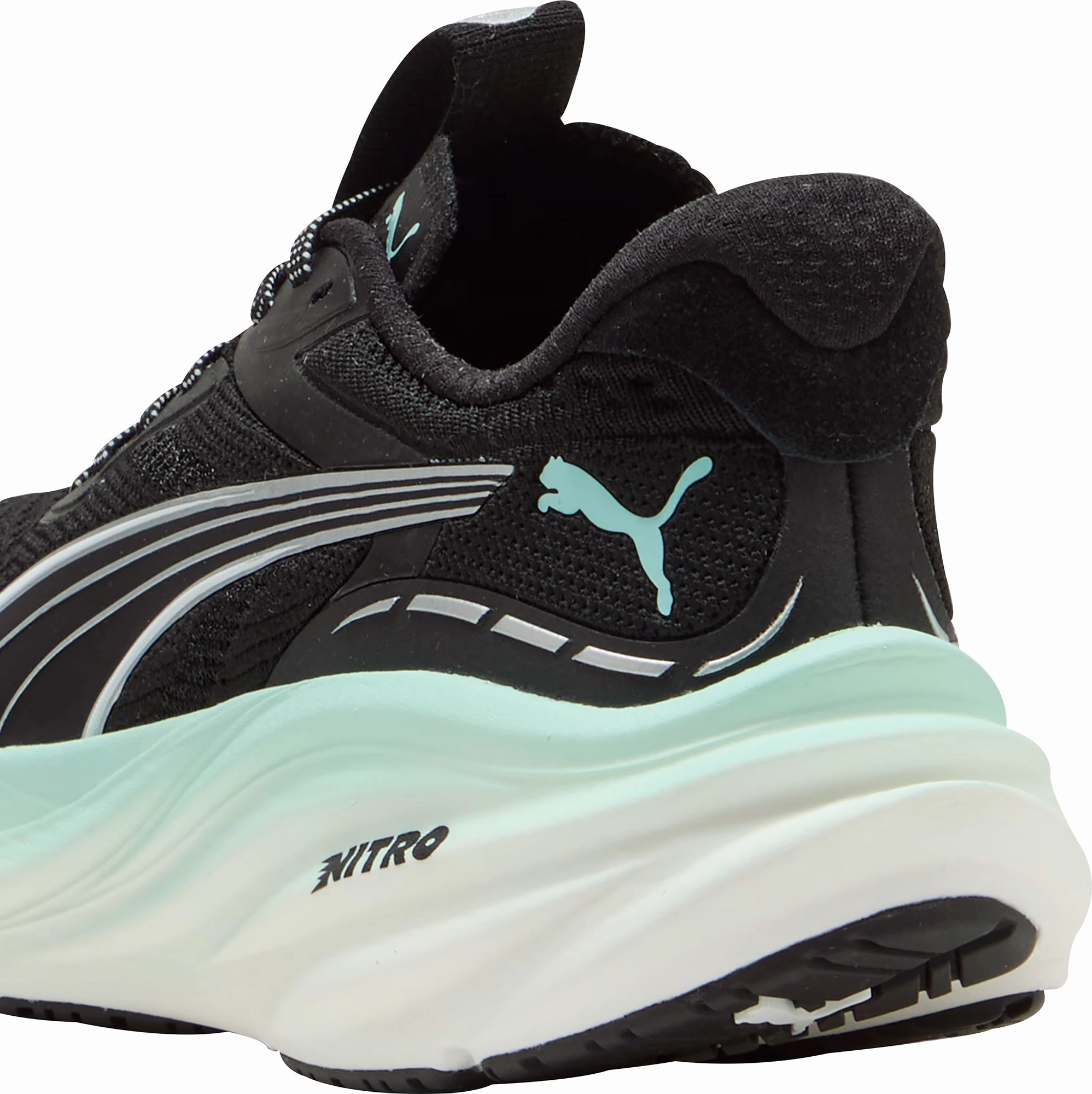 Puma Magnify Nitro 3 Womens Running Shoes - Black Performance Fit Sneakers
